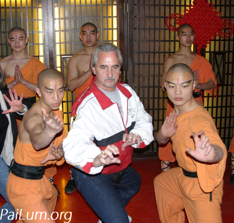 Grand Master Glenn C Wilson at the Shaolin Temple